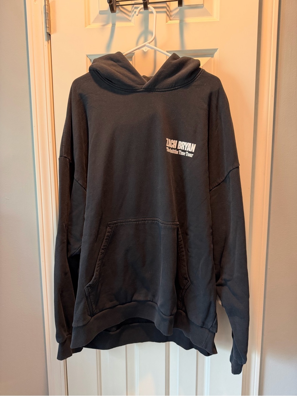 Zach Bryan Quittin Time tour cowboy hoodie 2XL